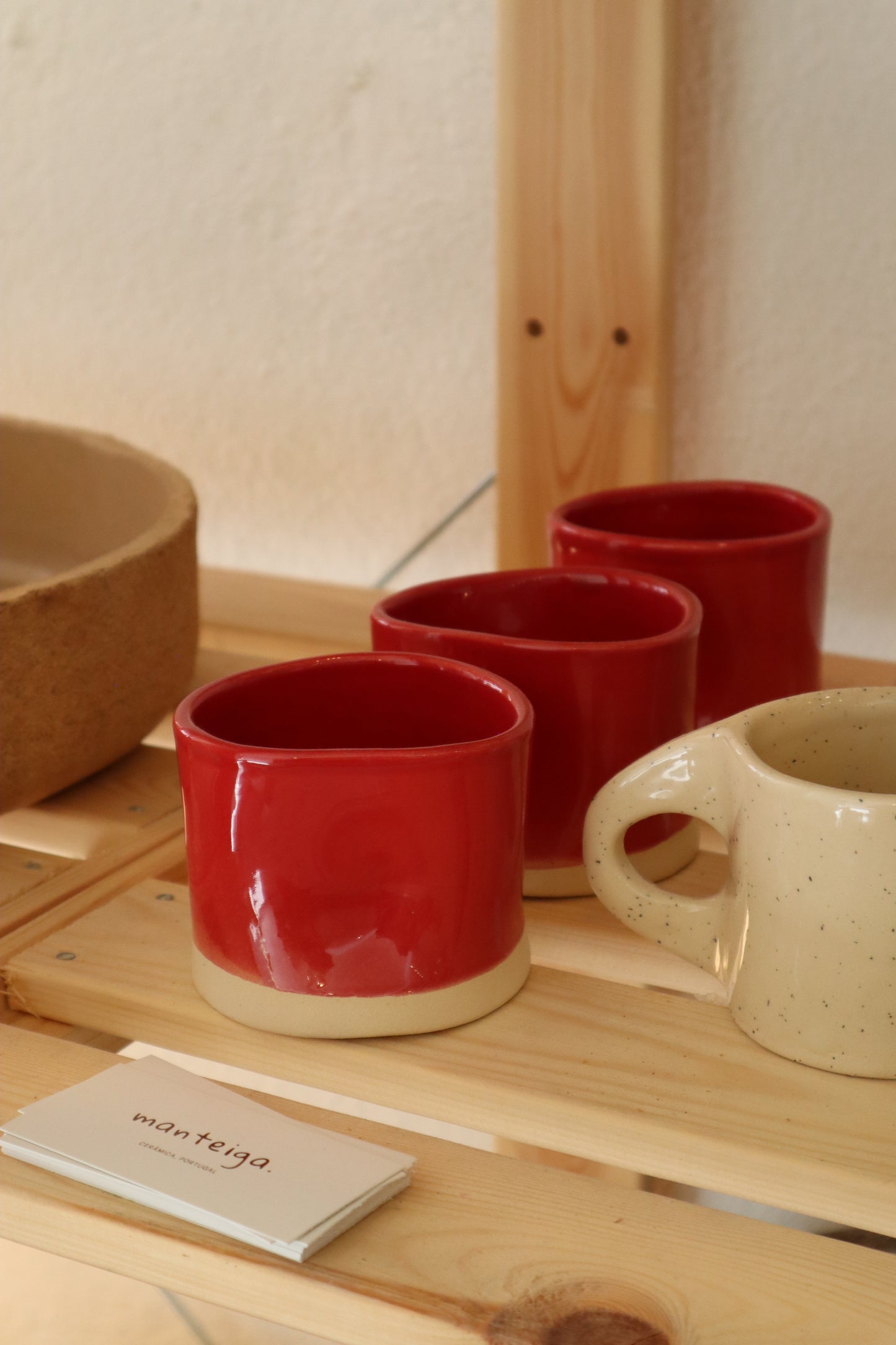 Caneca Vermelho Cereja