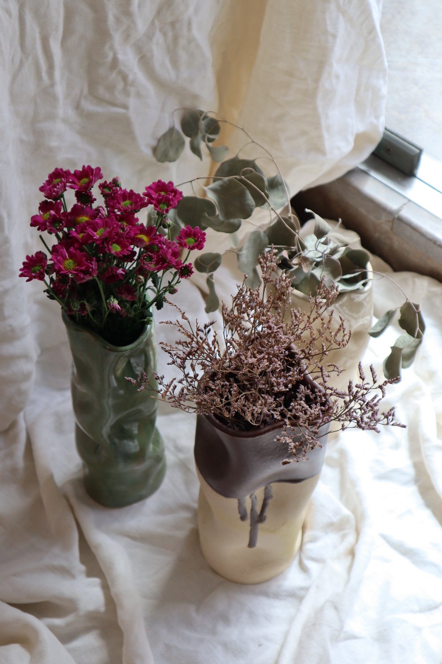 Forest Green Vase