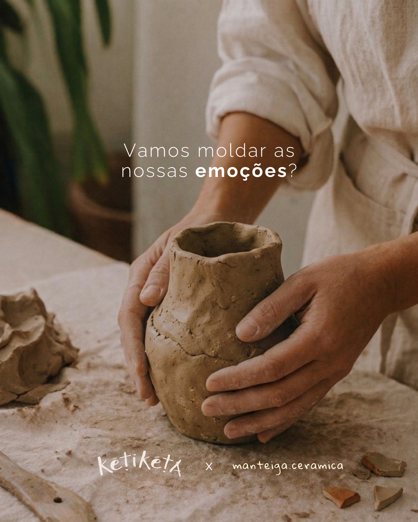 Feel It. Shape It. Clay It.