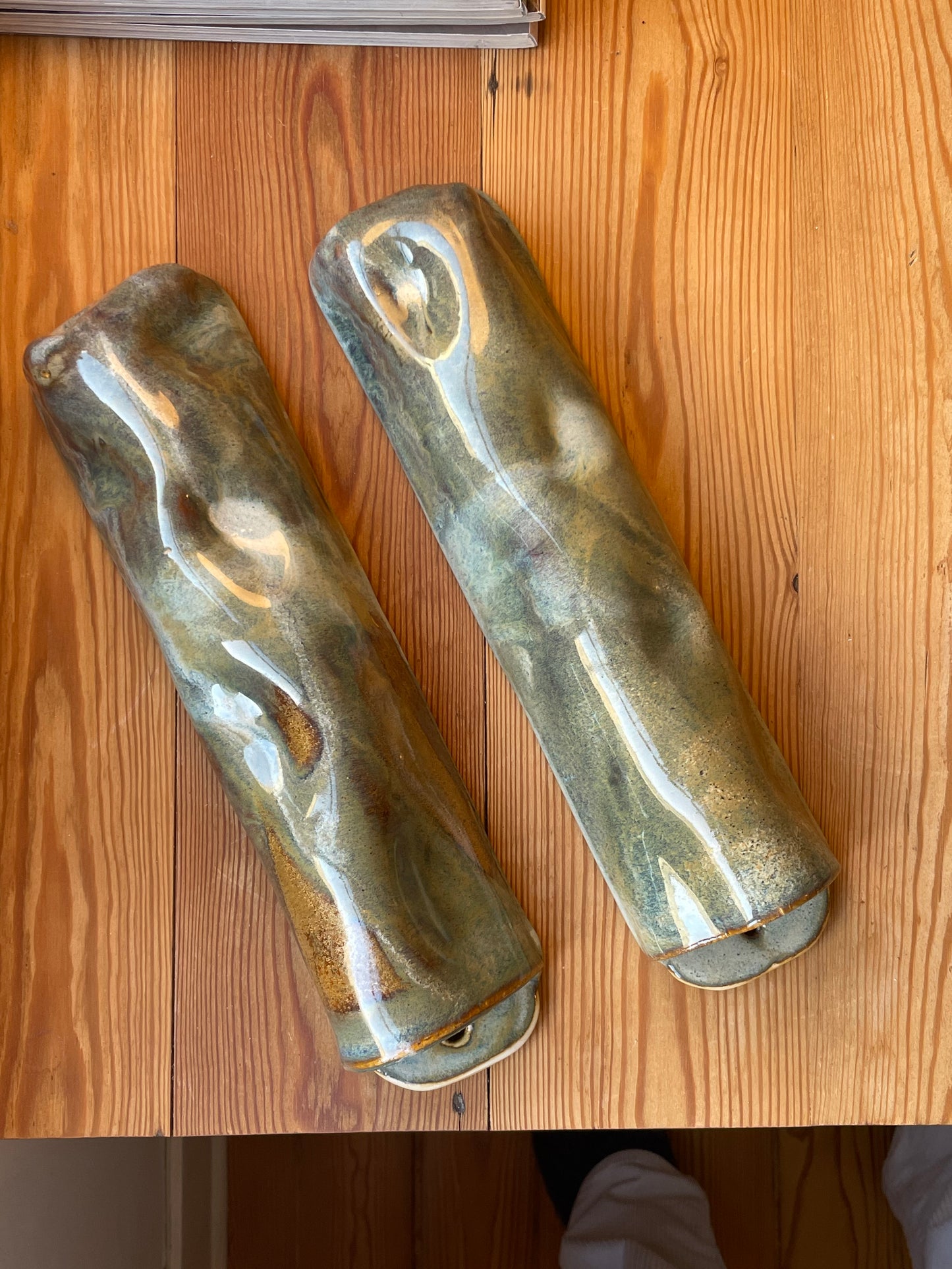 Wall-Mounted Flower Vases