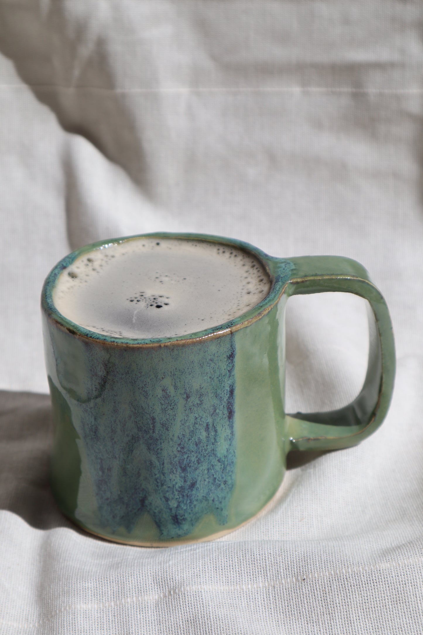 Caneca Verde&Azul Reativo
