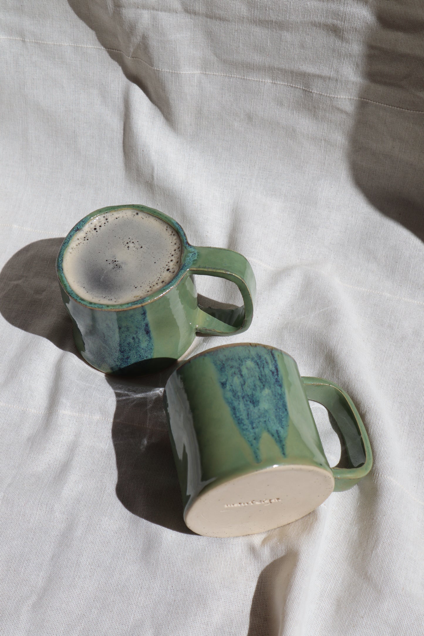 Caneca Verde&Azul Reativo