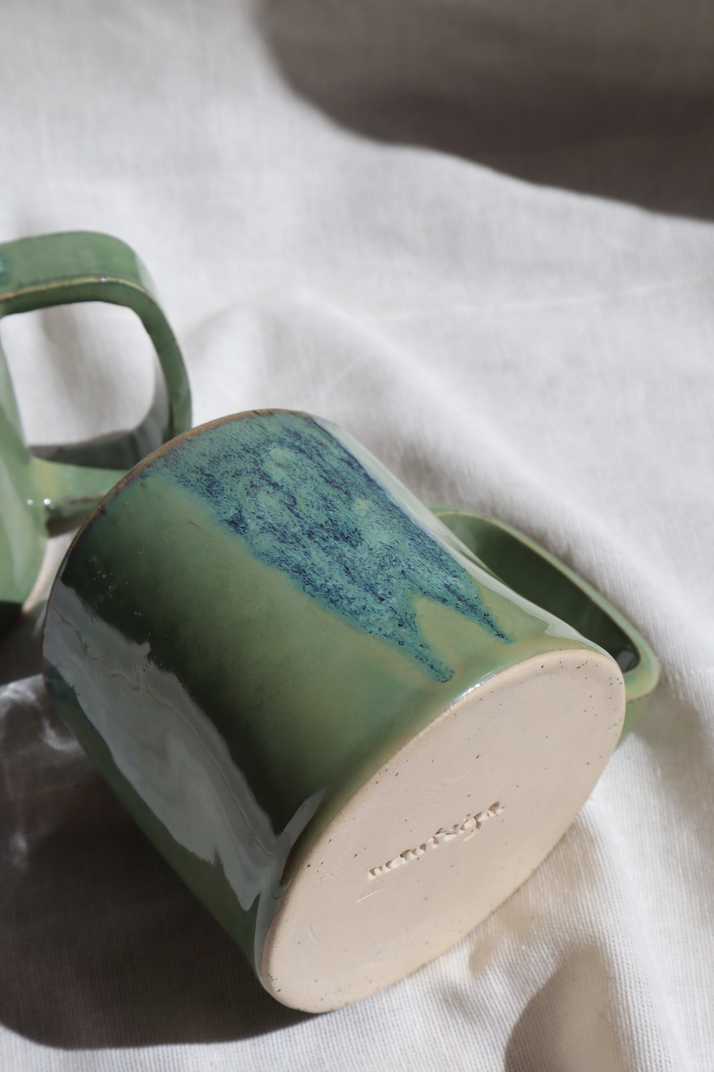 Caneca Verde&Azul Reativo