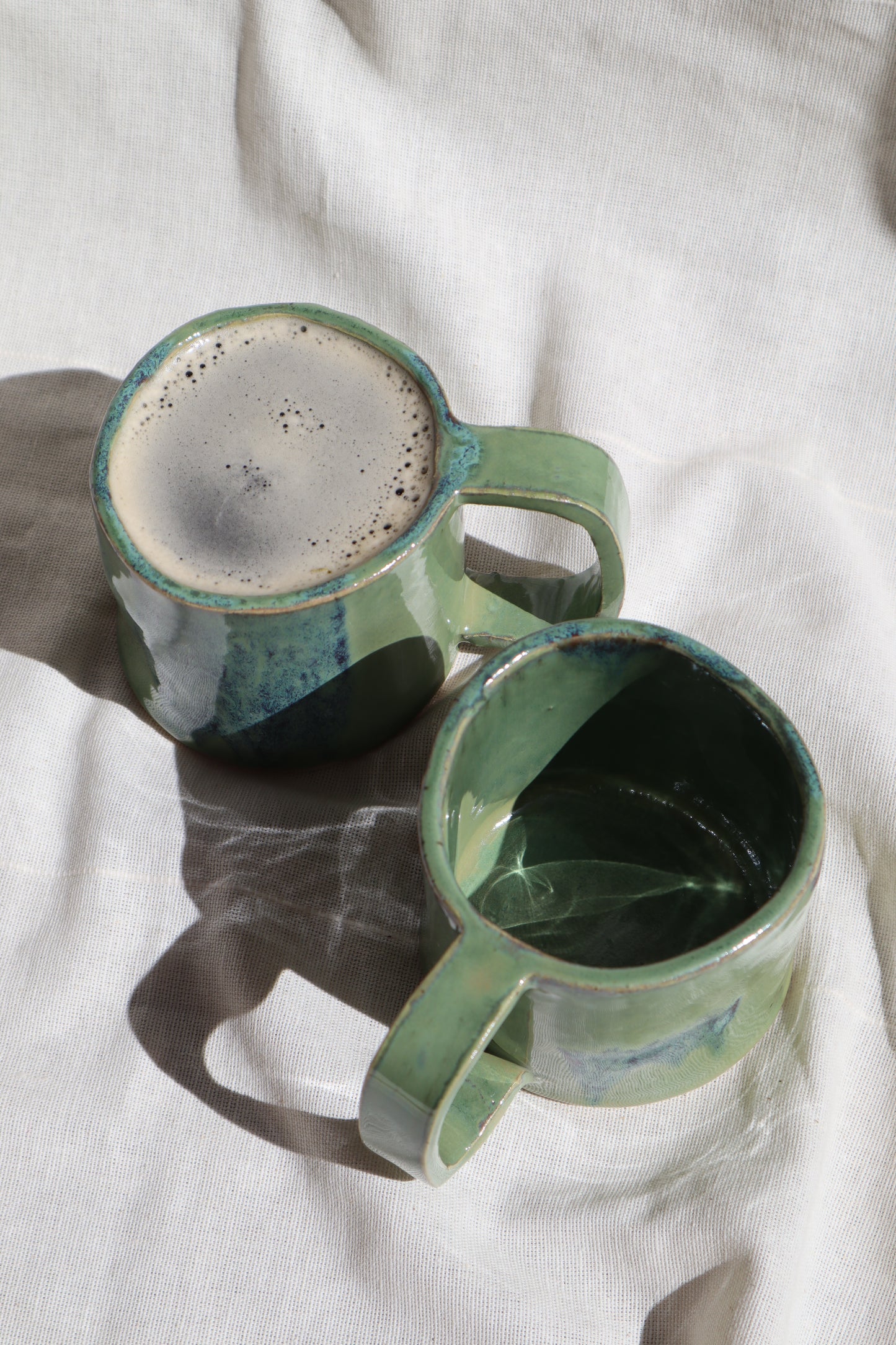Caneca Verde&Azul Reativo