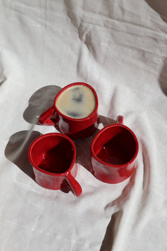 Caneca Vermelho Cereja