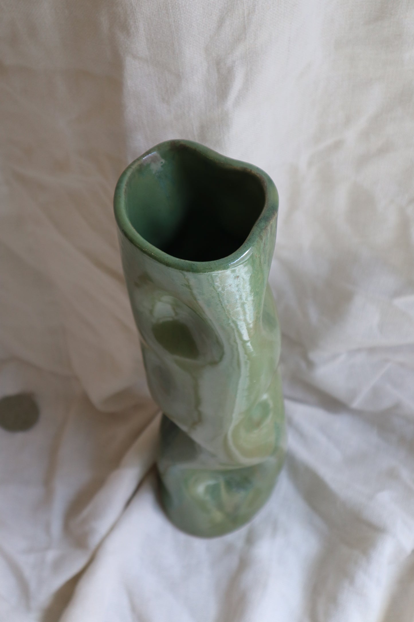 Forest Green Vase