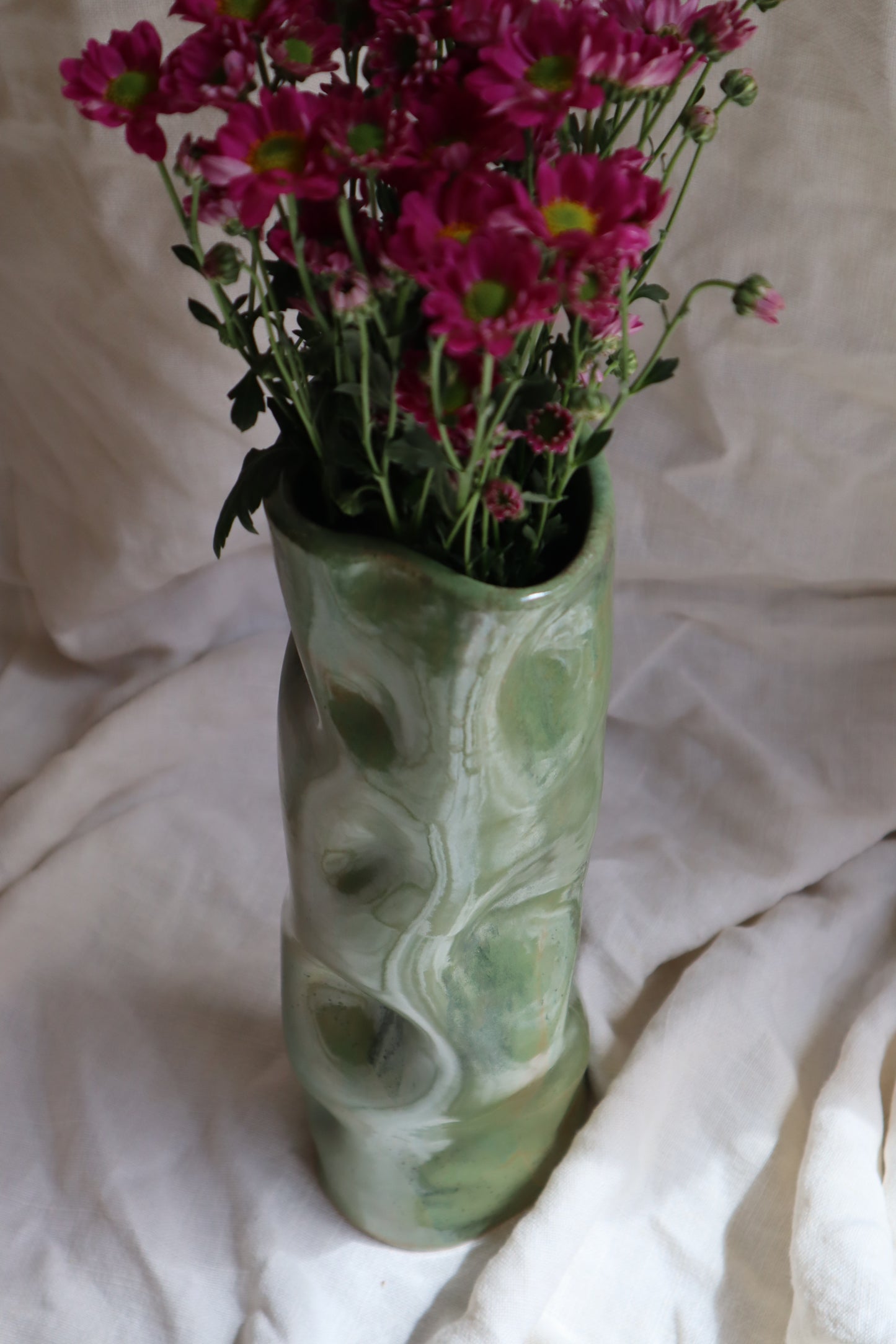 Forest Green Vase