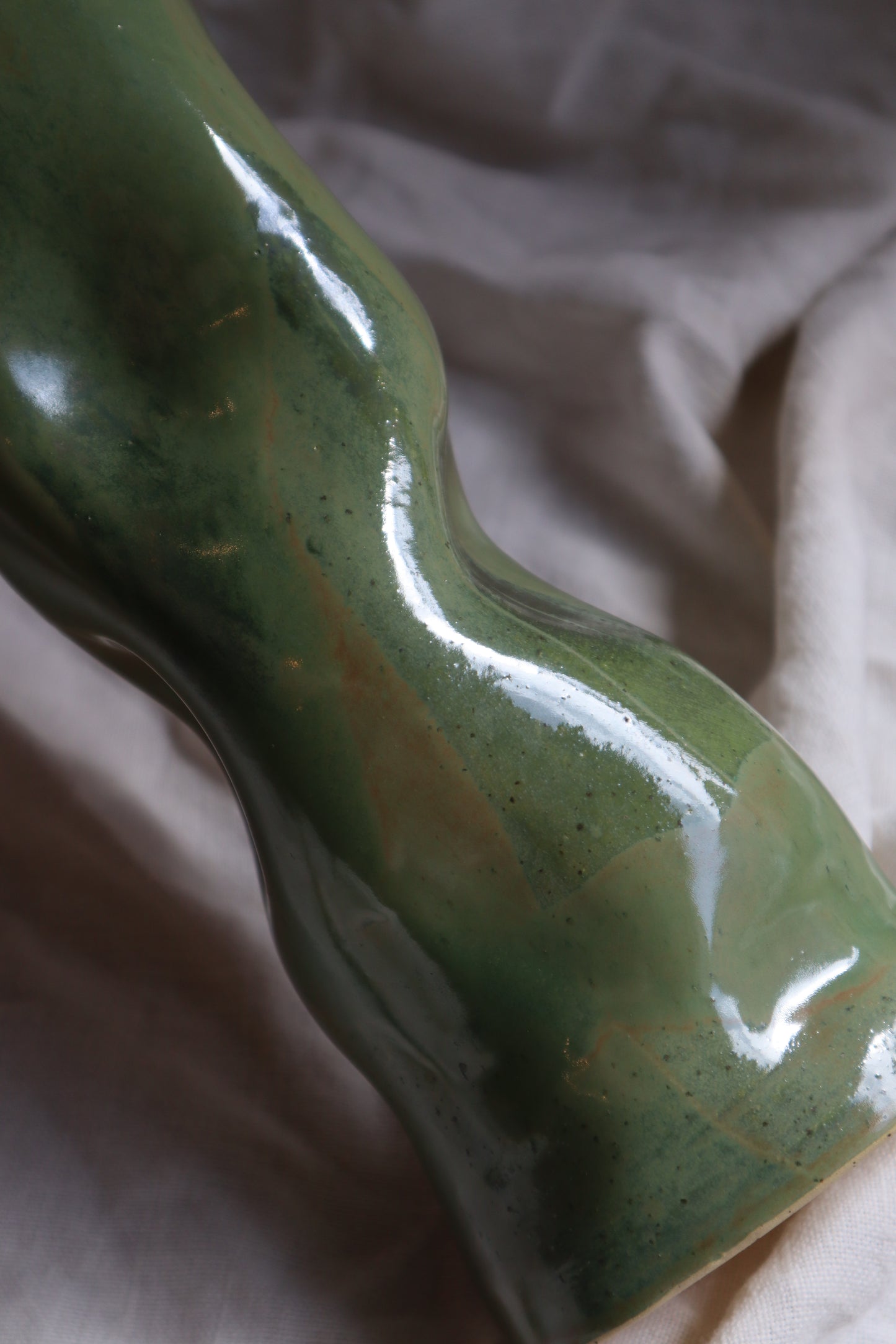 Forest Green Vase