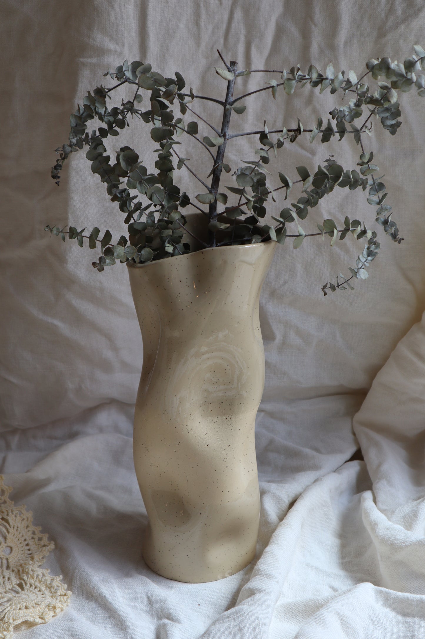 Soft Form Ceramic Vase