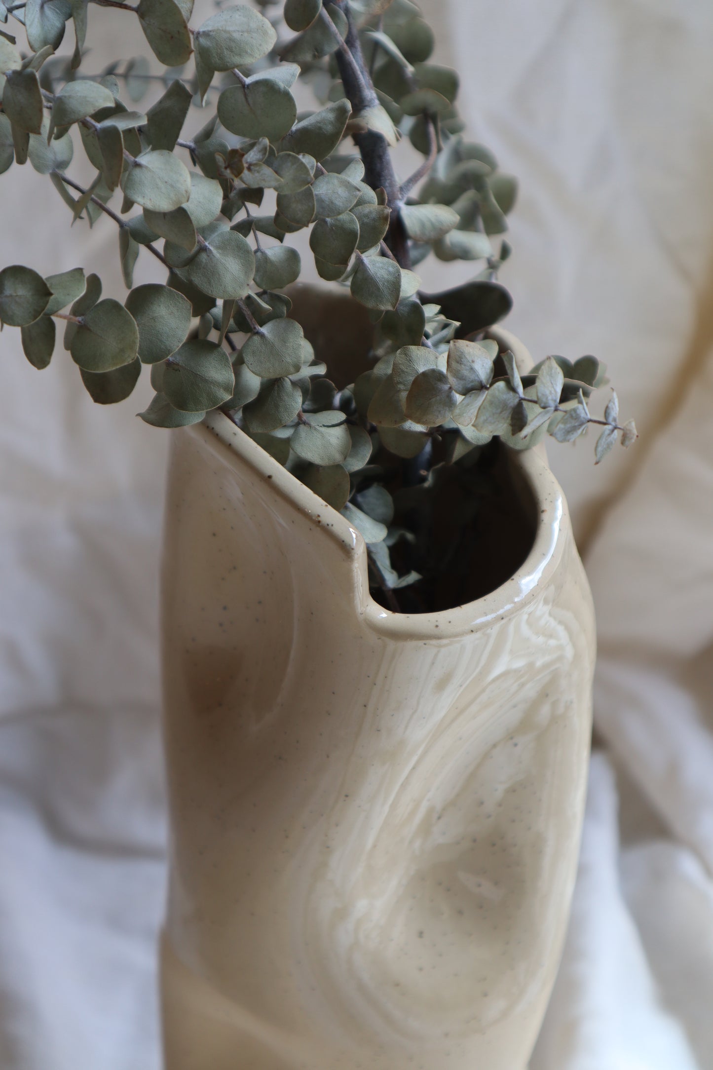 Soft Form Ceramic Vase