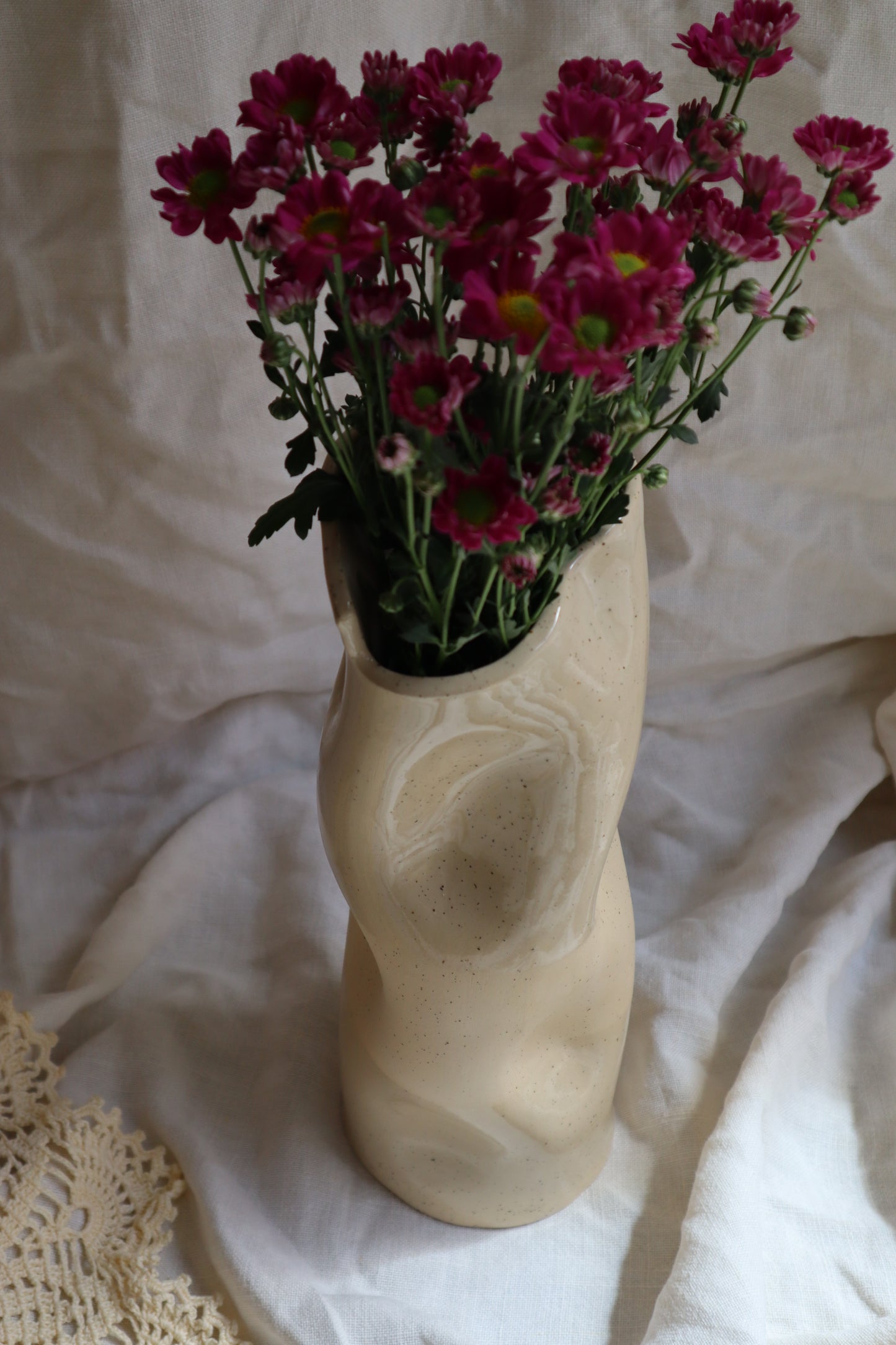 Soft Form Ceramic Vase