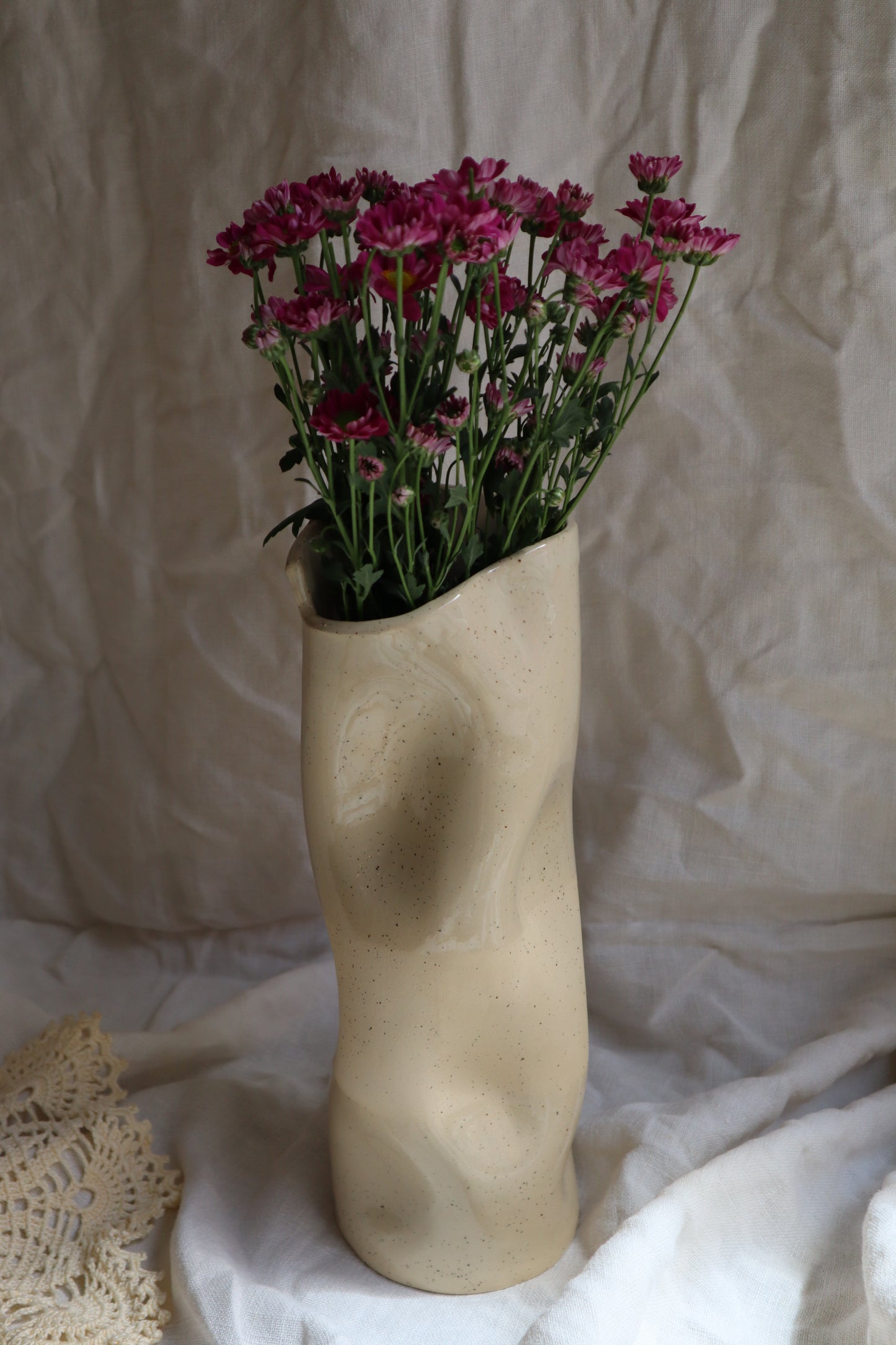 Soft Form Ceramic Vase