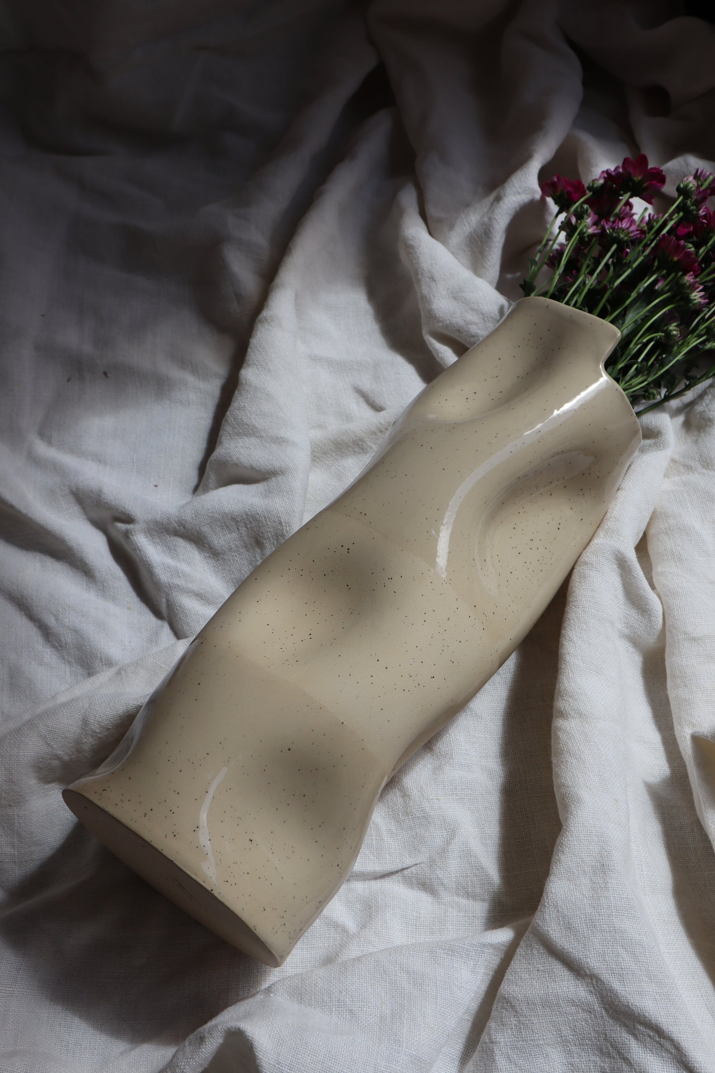 Soft Form Ceramic Vase