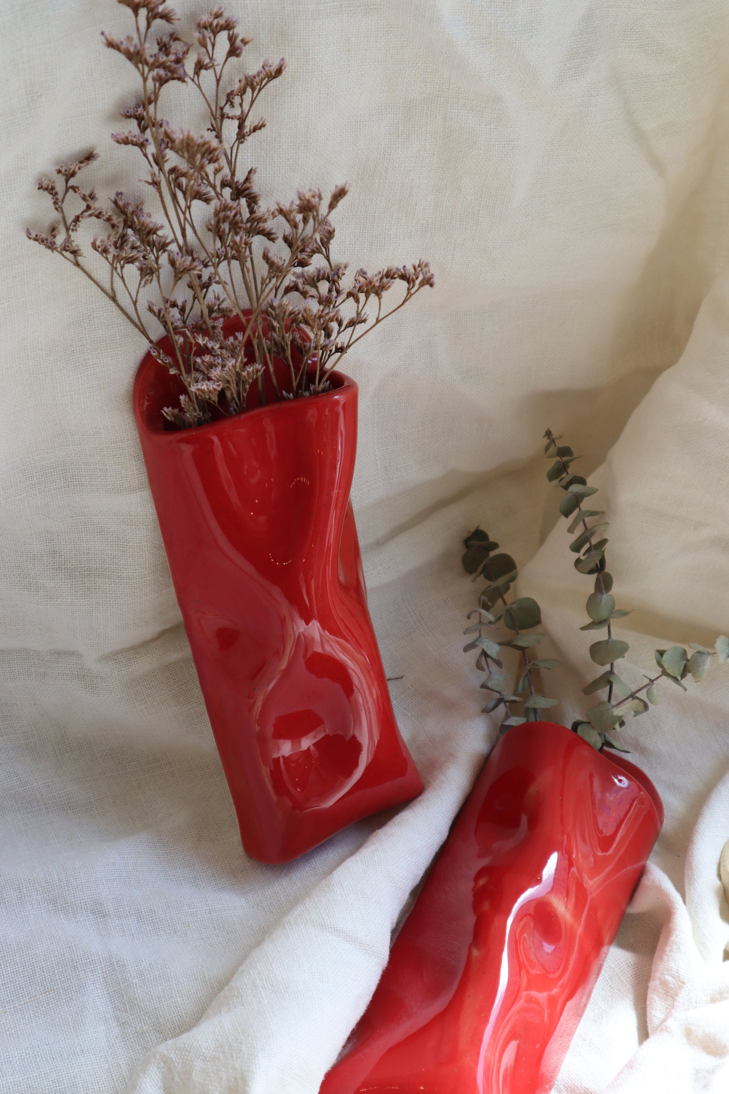 Wall-Mounted Flower Vases