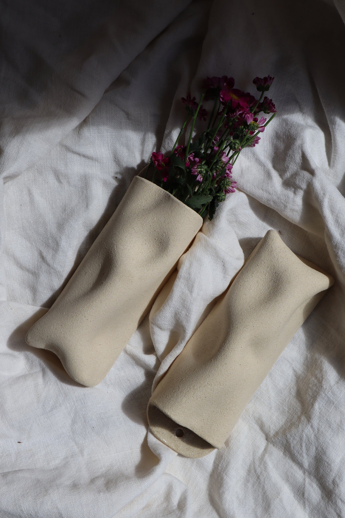 Wall-Mounted Flower Vases