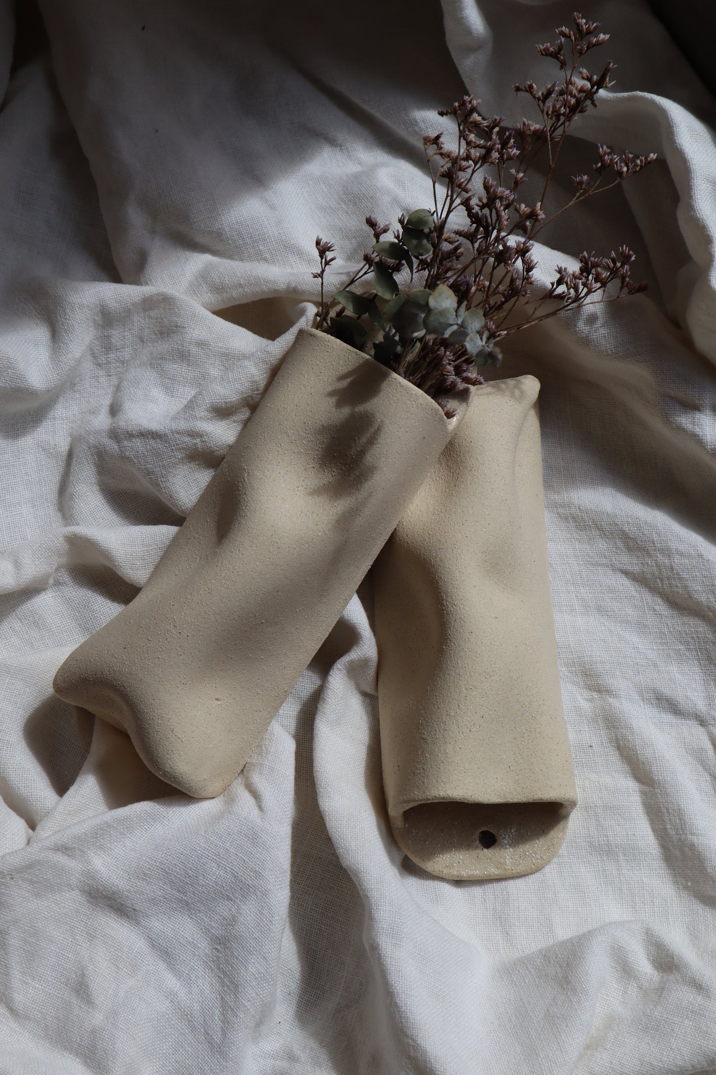 Wall-Mounted Flower Vases