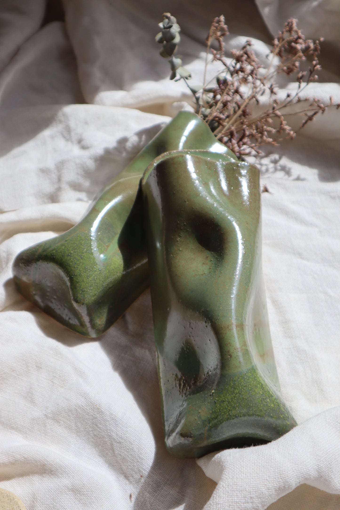 Wall-Mounted Flower Vases