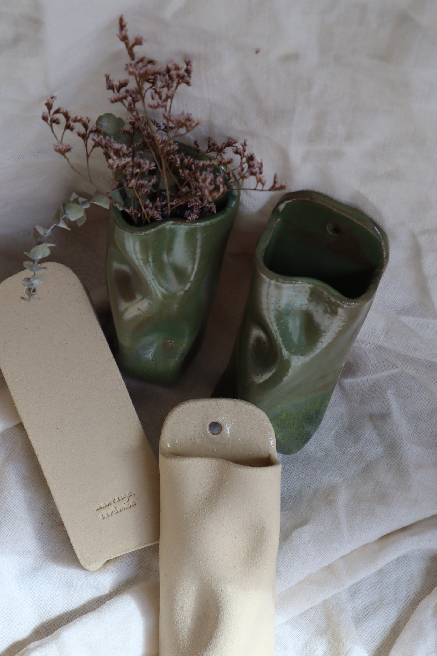 Wall-Mounted Flower Vases