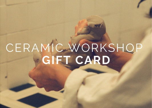 Gift Card de Workshop de Cerâmica